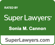 Rated By Super Lawyers | Sonia M. Cannon | SuperLawyers.com